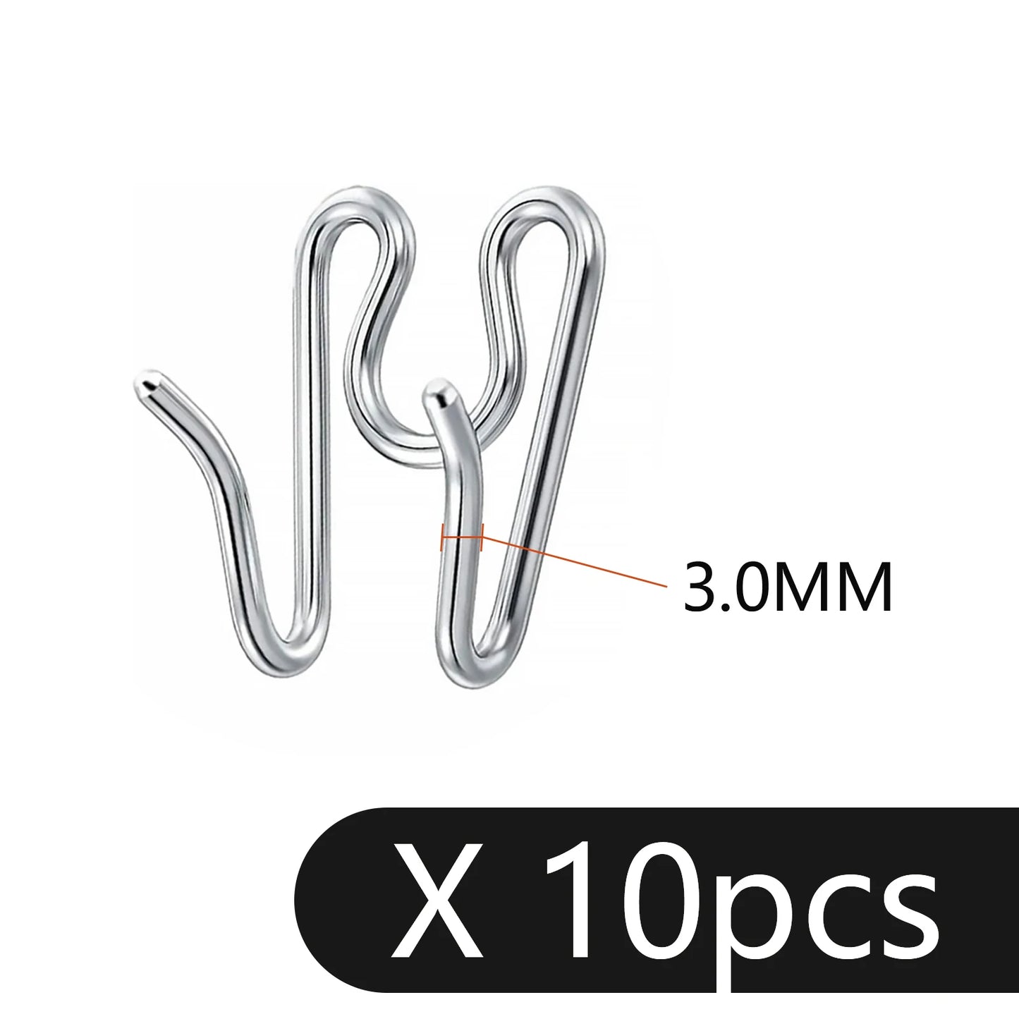 Dog Choke Collar Accessories Adjustable Training Collar For Dog 2.5/3.0/3.5/4.0MM Collar Links Fit for Prong Collar Pinch Collar