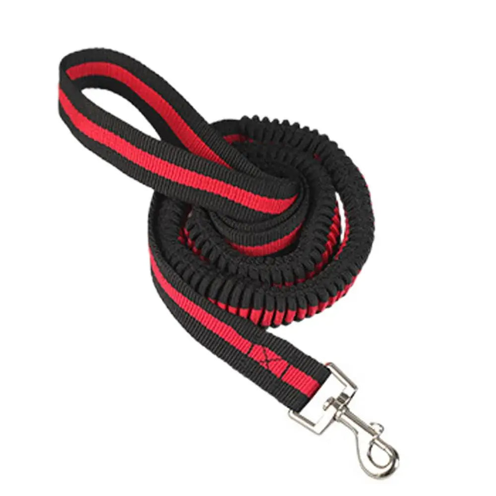 Dog Heavy Duty Durable Telescopic Nylon Dog Rope Comfortable Padded Handle Rope High-elastic Dog Safety Belt For Car