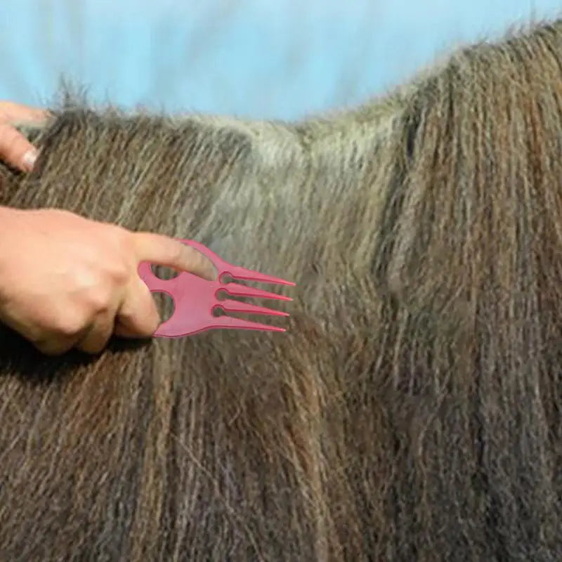 20PCS Mane Pulling Comb for Horses Portable Horse Grooming Tools Horse Comb Set Ergonomic Horse Mane Comb Horse Grooming