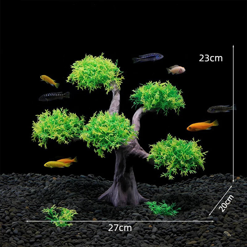 Artificial Underwater Grass Aquarium Fish Tank Simulation Decoration Aquarium Backgrounds Plants Water Grass Accessories Home
