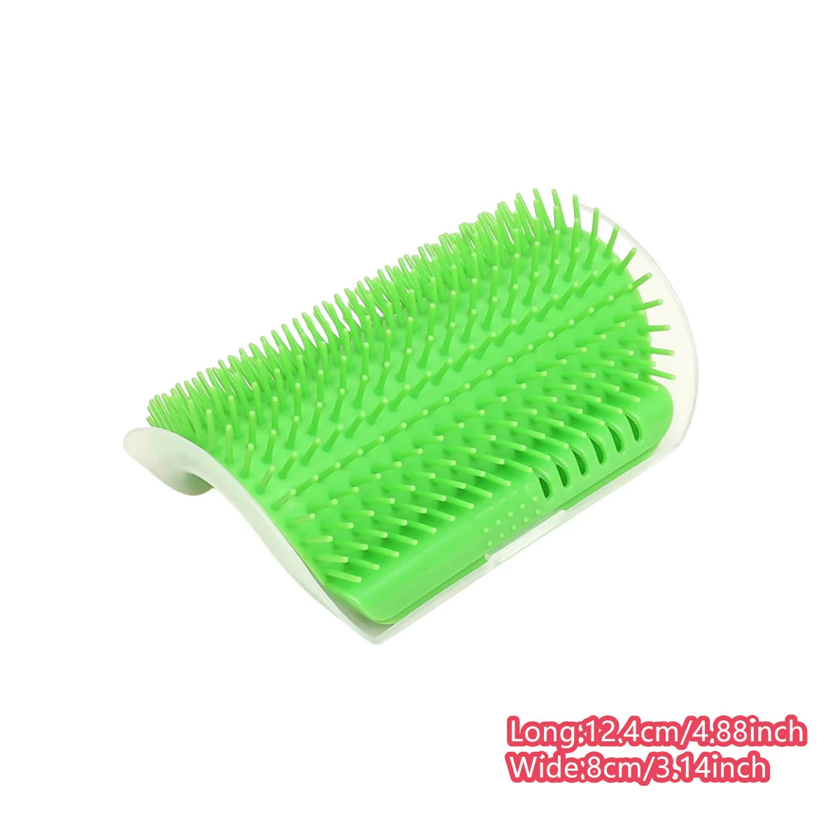 2/1PCS Pet Brush Comb Play Cat Toy Softer Cat Self Groomer Massage Comb with Catnip Face Scratcher for Kitten Puppy Cat Clean