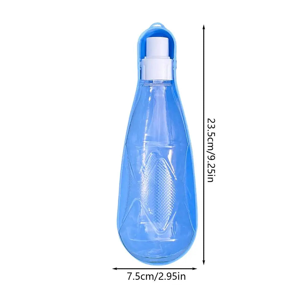 450ml Dog Water Bottle Dispenser Water Bottle Containers for Dogs Puppy Water Leak Proof Drinking Dispenser for Hiking Outdoor