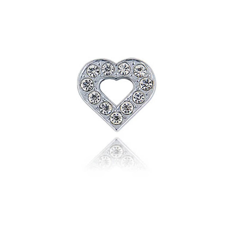 10mm Chrome Alloy Diamond Capital English Alphabet Jewelry Manual Diy Cat Claw Love Pet Collar Accessories