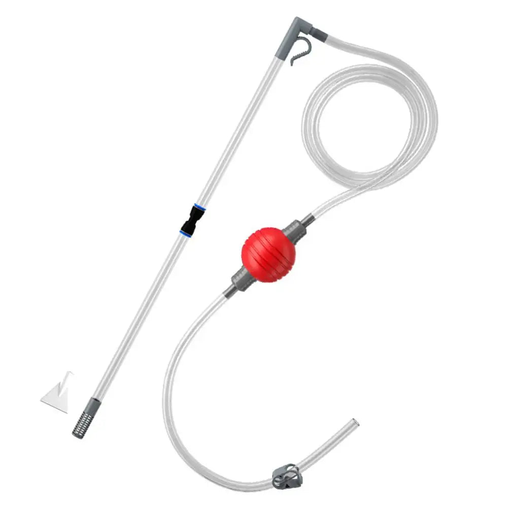 Fish Tank Water Changer Aquarium Siphon Vacuum Gravel Manure Suction Change Pipe Cleaning Kit Water Sand Tool Sand Cleaning K2X7