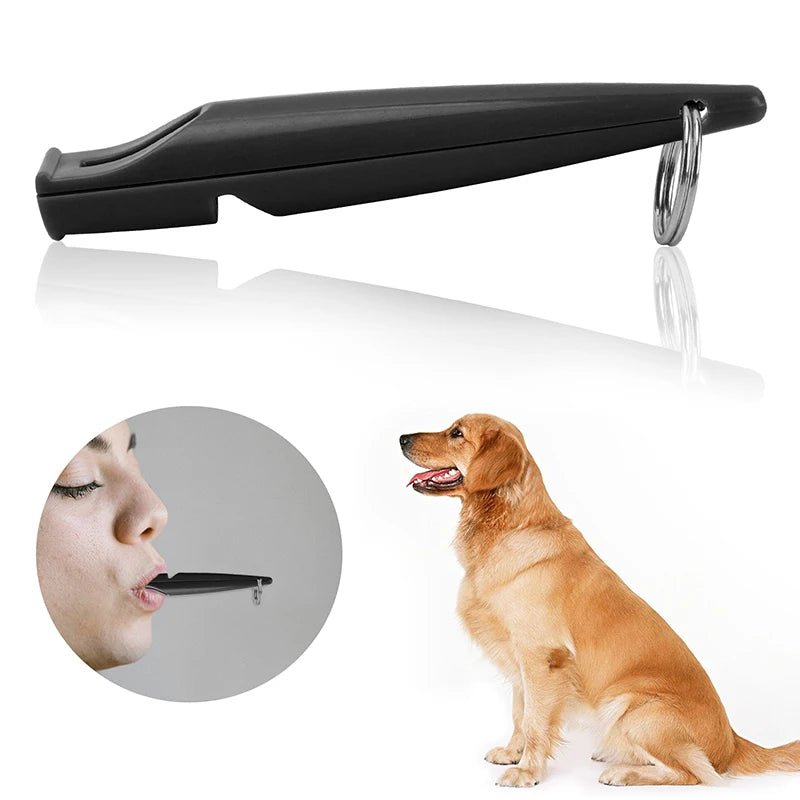 Dogs Training Whistles to Stop Barking Neighbors Dog Adjustable Silent Dog Whistle Professional Recall with Lanyard