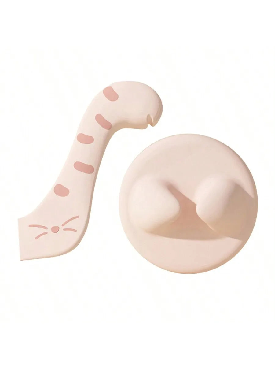 Pet Spoon Multifunctional Can Opener Wet Food Feeding Spoon Silicone Pet Can Sealing Lid Food Storage Cat Dog Accessories