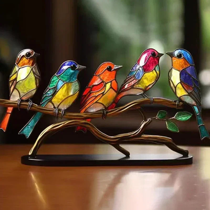 Zibi Animal Bird Ornaments Home Decoration Flowers and Birds Pendant Asia Keli Home Furnishin