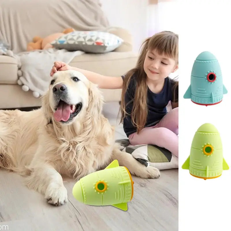 Treat Dispensing Dog Toy Dogs Puzzles Feeder Puppy Slow Feeding Interactive Toys Pet Chewing Teeth Cleaning Toys Food Leaking