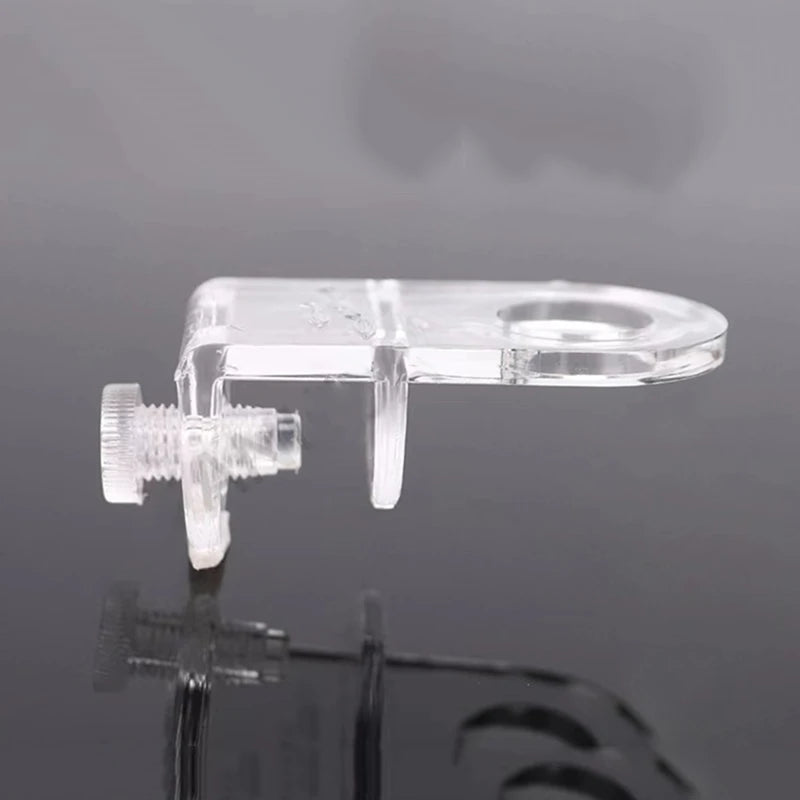 Acrylic Aquarium Fish Tank Clips universal Sprinkler Head Bracket Fixing Clip Accessories For Aquarium Floating Ball Bracket