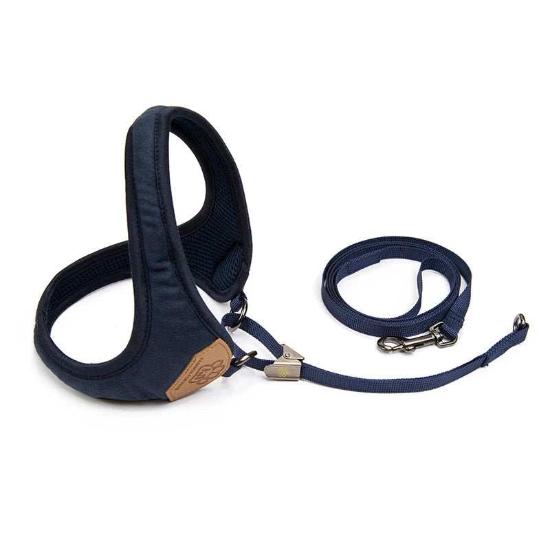 Durable Pet Dog Accessories Chest Traction Harness Leash Set Rope Cat Type Herringbone Husky Small Medium Puppy York Travel Kit