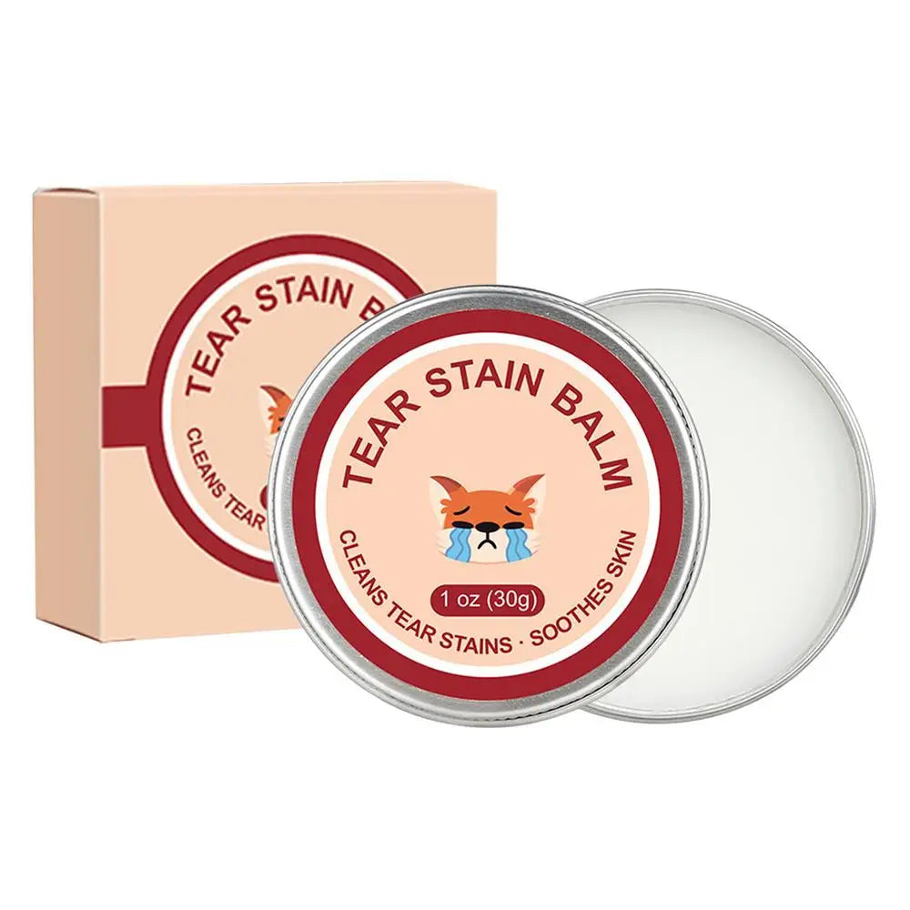 30g Pet Tear Stain Remover Cat Dog Eye Cleaner Cream Pet Eye Stain Cleaner Ointment Natural Tear Stain Remover Pet cleaning tool