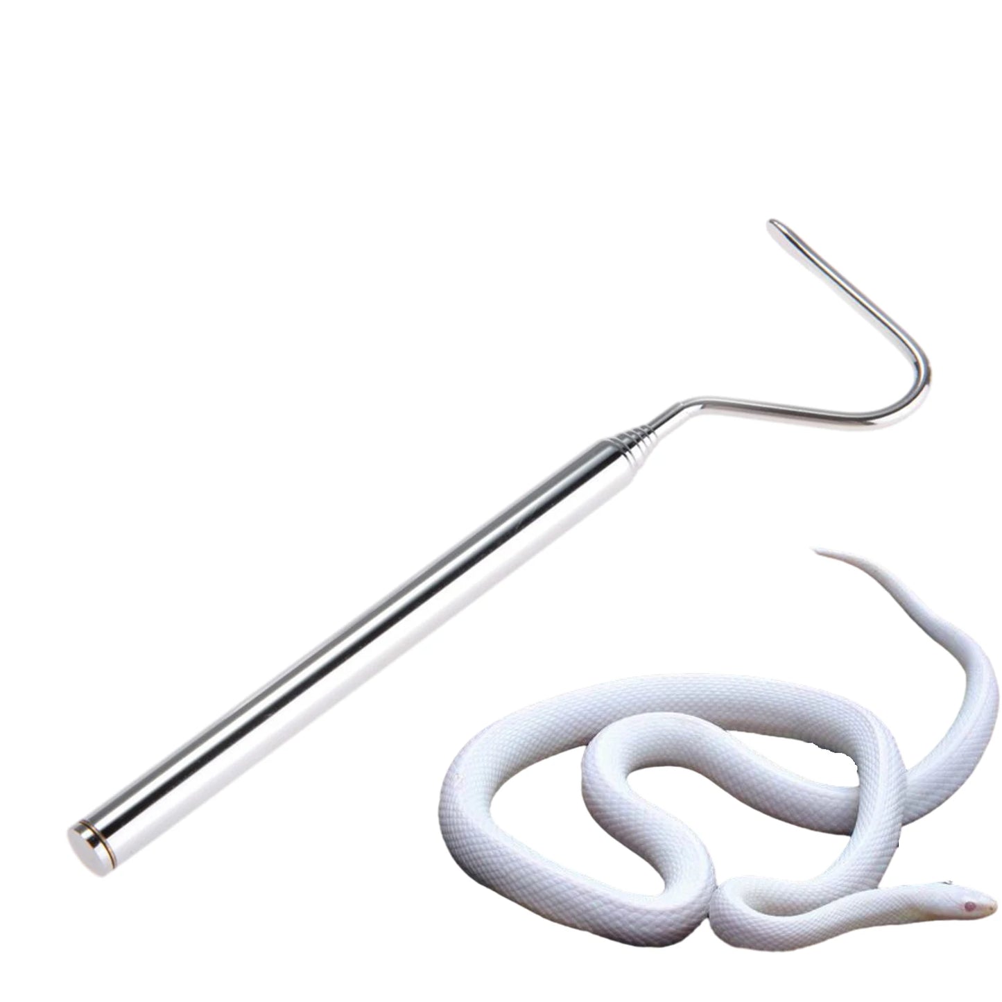 Small Snake Hook Professional Snake Pole Reptile Hook Length 6.30-26.78in Maintain A Safer Distance For Catching Controlling