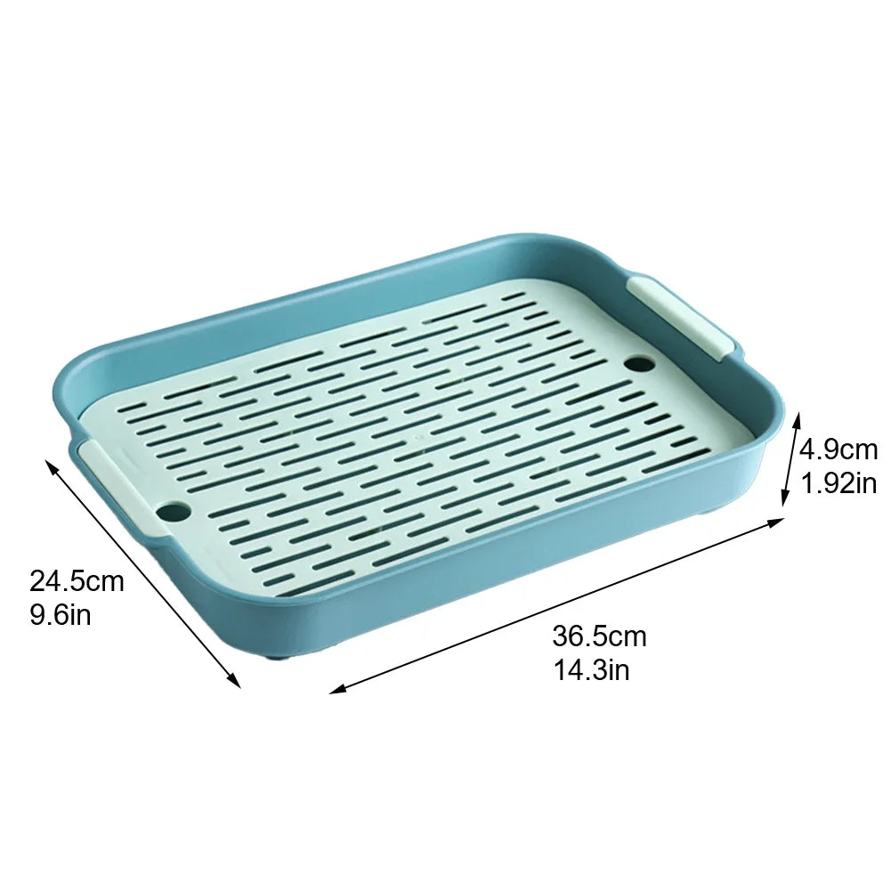 Rabbit Litter Box Small Pet Toilet Tray Rabbit Guinea Pig Litter Tray Toilet Box General Household Supplies Affordable