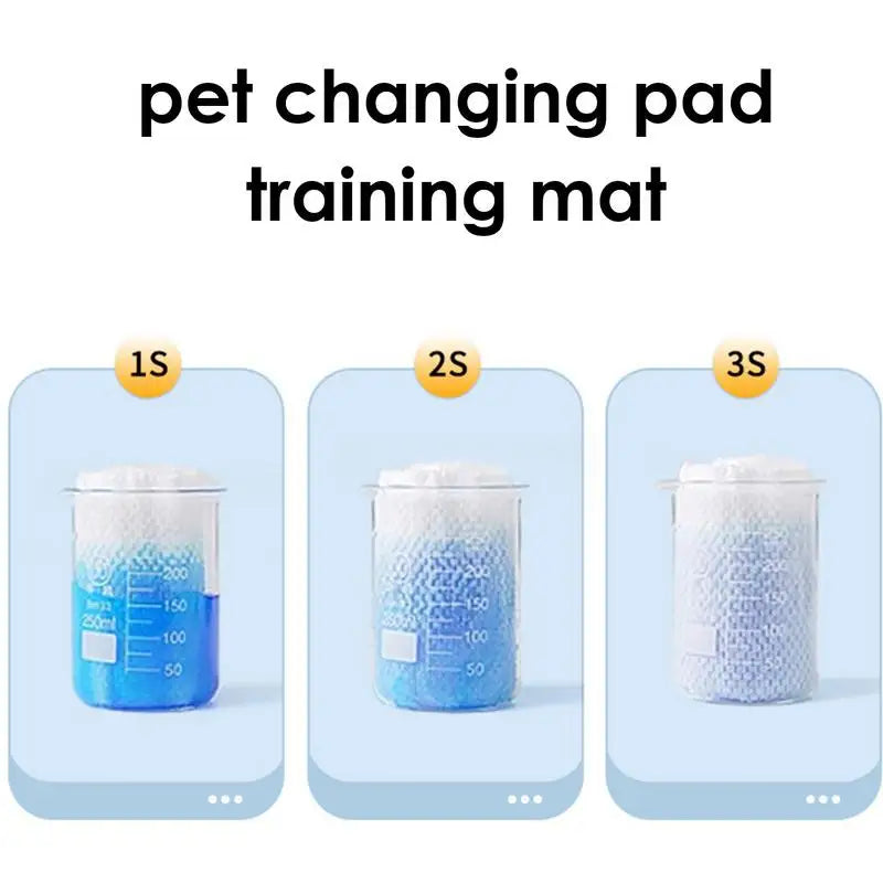 50pcs Dog Pee Pads Leak-Proof Potty Training Pads Cats Dog Diapers Waterproof Quick-Dry Pet Potty Training Pads For Doggies Cats