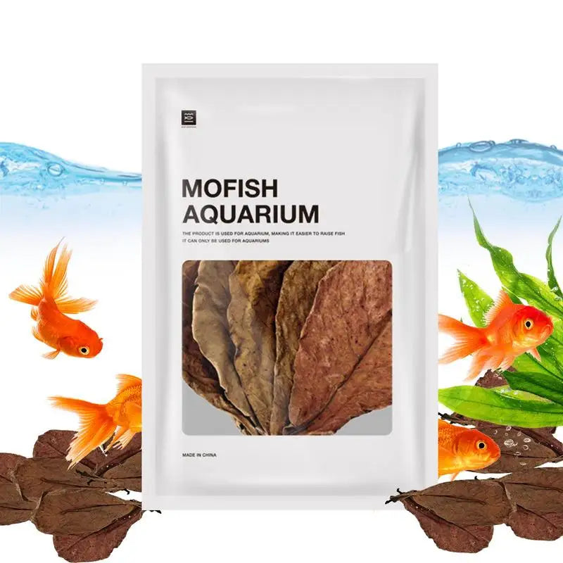 20pcs Aquarium Almond Leaves Catappa Almond Leaves Catappa LeavesTank Fish Cleaning Indian Almond Tree Aquarium Decoration