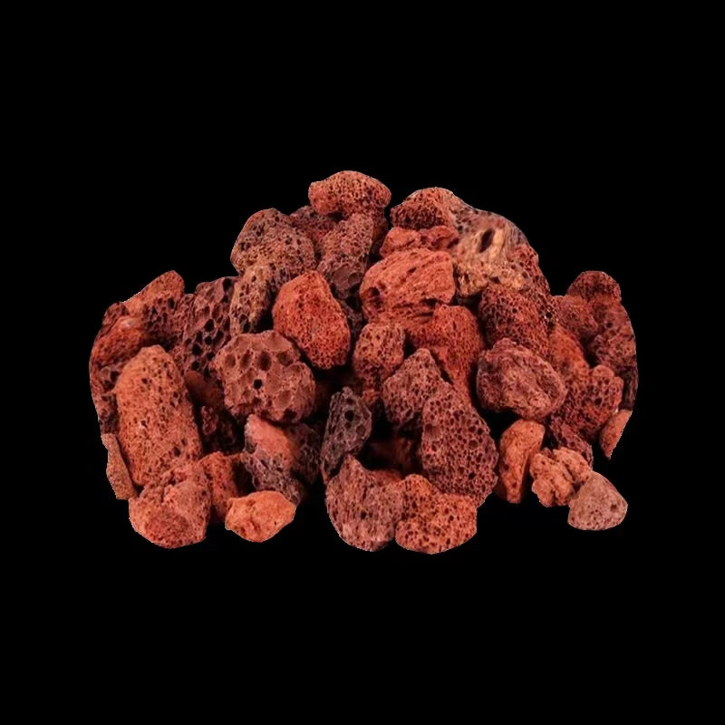 Natural Black Aquarium Fish Tank Filter Media Volcanic Rock Biological Balls Bio filter For Aquarium Clear Water Decoration Red