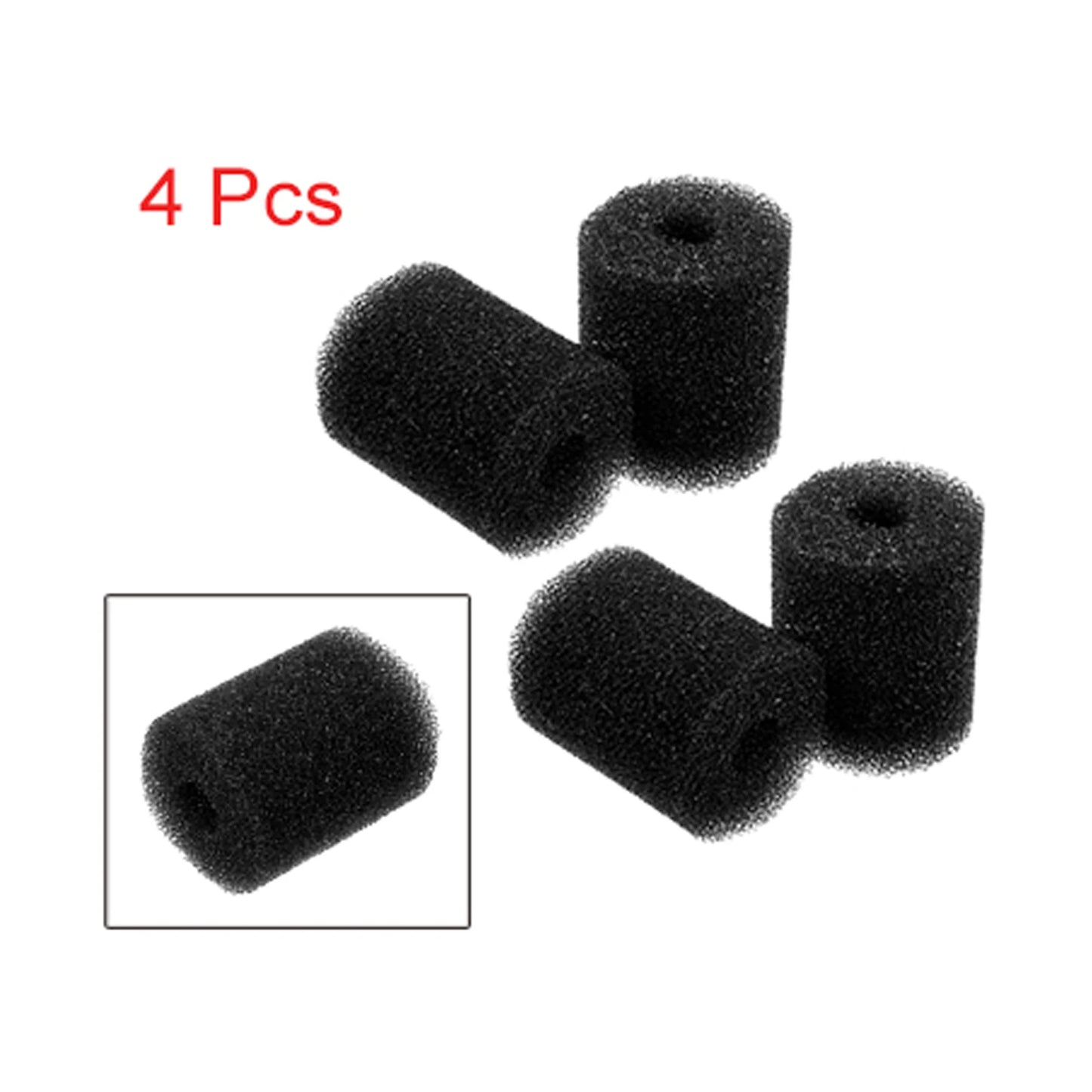 UXCELL 3/4PCS Fish Tank Sponge Filter Biochemical Water Inlet Pond Protection Air Pump Filtration Aquarium Tools Accessories Set