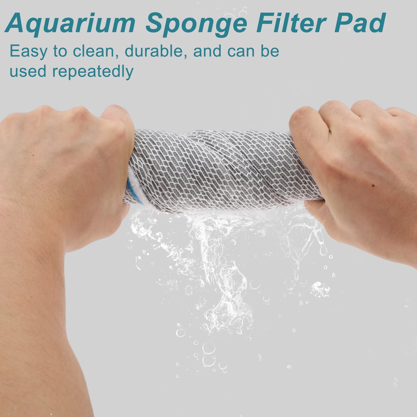 UXCELL 8-layer Aquarium Filter Pads Aquarium Honeycomb Sponge Filter Pads Fish Tank Skimmer Filter Cotton Accessories