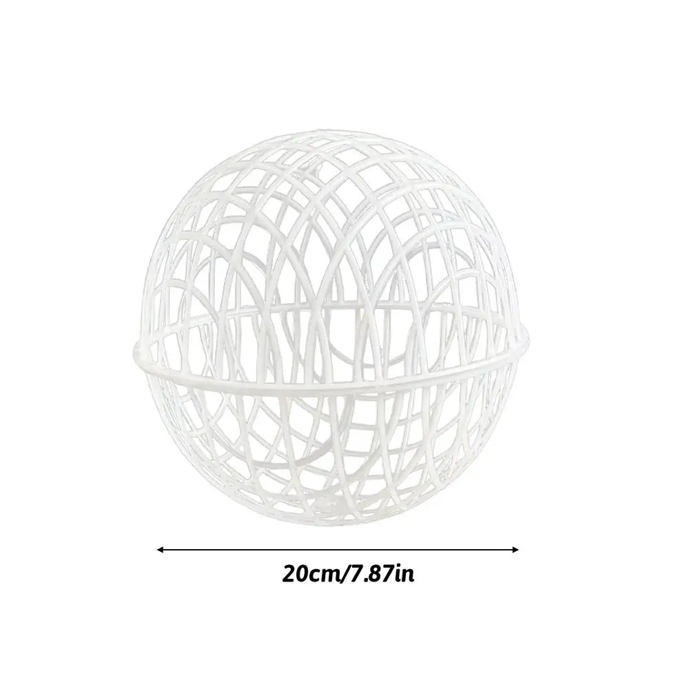 Ball Cage For Chickens Movable 3 Pieces Chicken Orb Ball Cage Pet Safety Chicken Cage Ball-Shaped Chicken Hamster Ball Cage