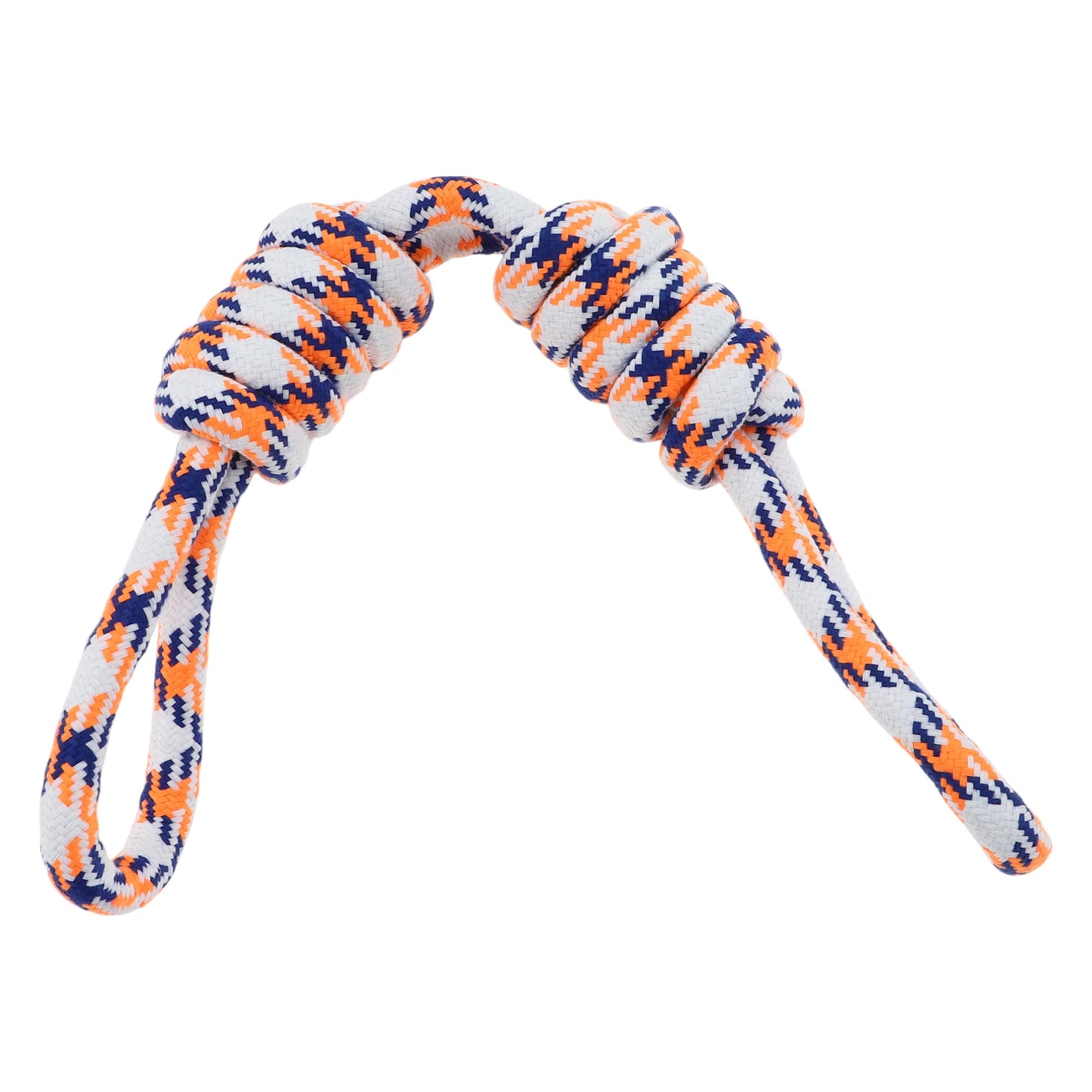 UXCELL Dog Chew Toys Knots Shape Braided Cotton Teeth Cleaning Rope Casual Puppy Bite-resistant Chewing Rope Pet Products