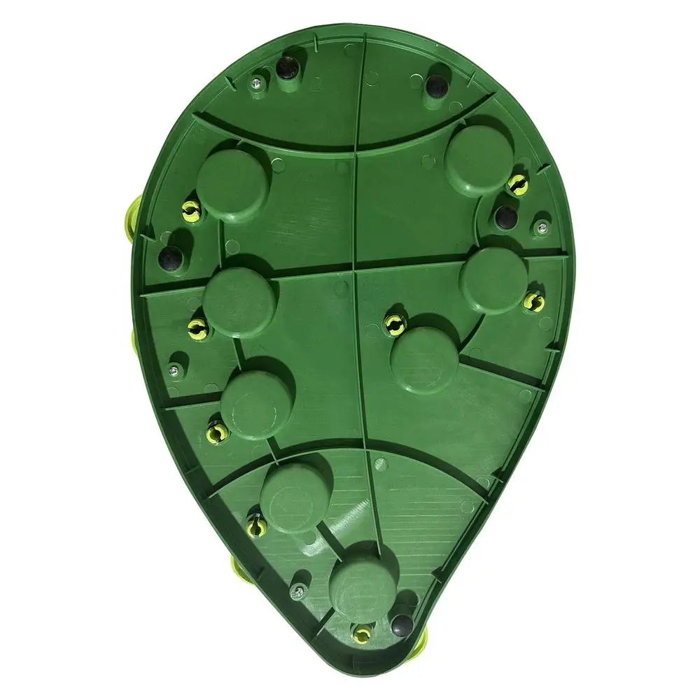Treat Dispensing Dog Toys Dog Treat Toy Mentally Stimulation Treat Puzzle Green Leaf Shaped Interactive Cat Treat Bowl Pet