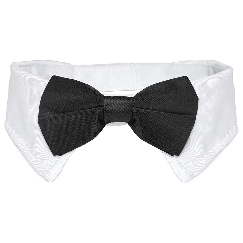 Pet Dog Cat Adjustable Bow Tie Collar Puppy Necktie Bowknot Bowtie Pet Cat Holiday Wedding Decoration Accessories for Small Dogs