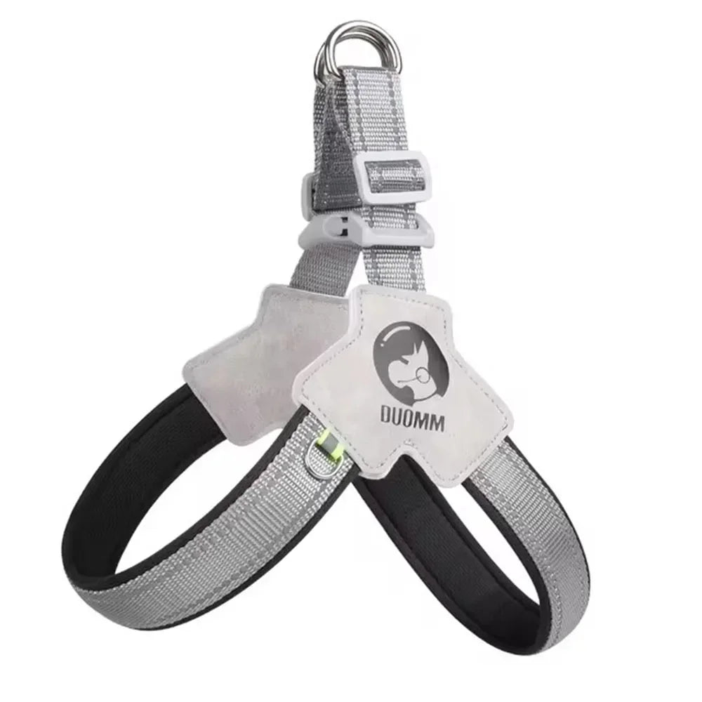 Breathable Y Shape Dog Harness Adjustable Step In Pet Harness Vest for Puppy Small Large Dog Chest Harness Reflective Dog Collar