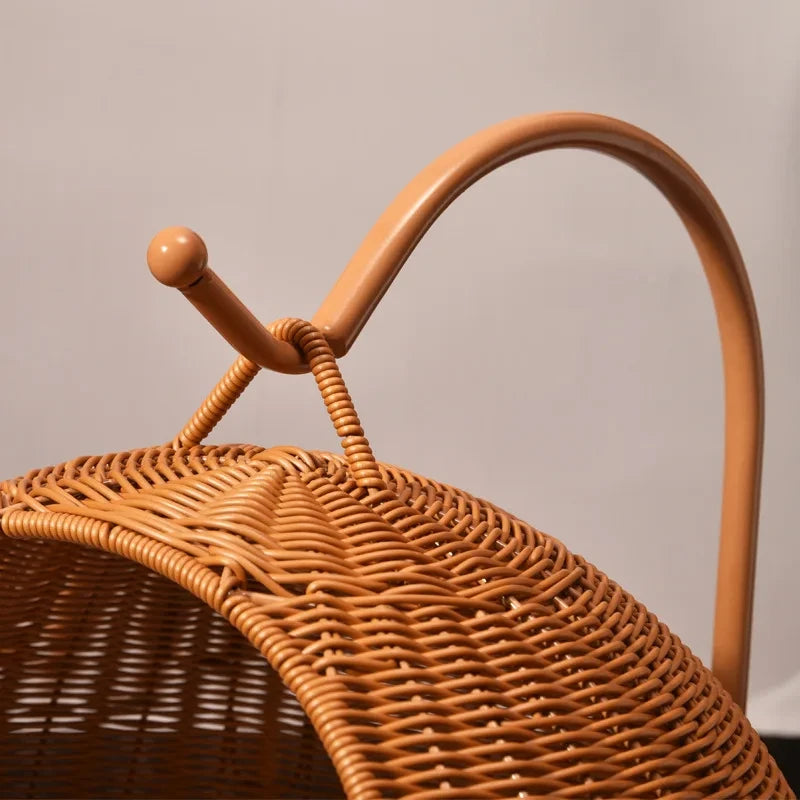 Cat and dog kennel rattan pet products Summer pet kennel cool kennel hanging cat basket four seasons universal pet mat