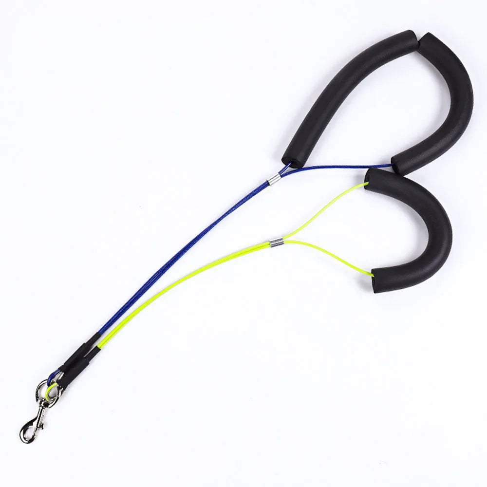 Dog Grooming Loop Noose Wash Choker for Pet Bathing and Grooming Durable Steel No Sit Haunch Holder Grooming Restraint for Dogs