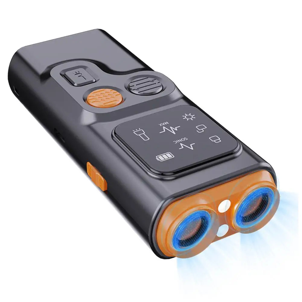 Dog Repeller Tools High-power Dog Anti Bark Deterrent LED 3 Trainer With Control 1 In Handheld Bark Flashlight Pet Device D N1B9