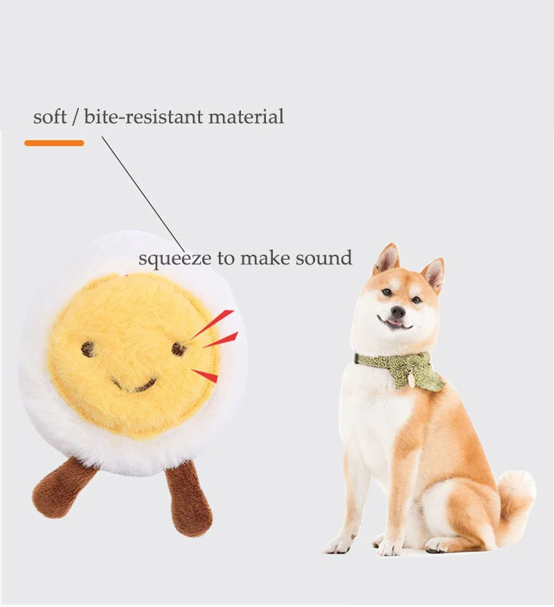 Rice Ball Tasty Food Toys For Dog Teeth Cleaning Soft Cotton Cat Products Catnip Puppy Pet Item Squeaky York Dog Accessories