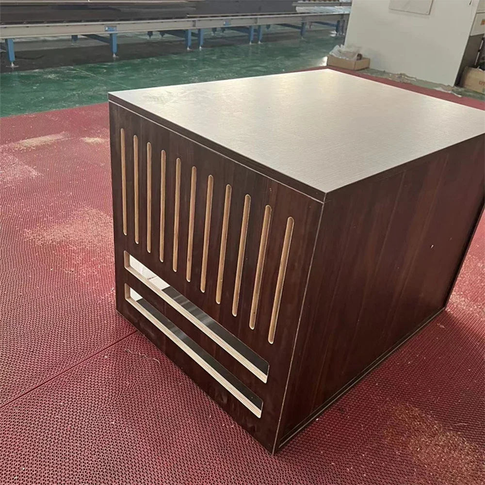 Modern Indoor Solid Wood Dog Puppy Pet Cages Crates For Large Dogs Customized Wooden Dog Crate Kennel House