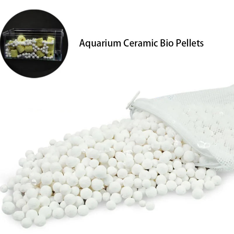 100g Aquarium Filter Bio Pellets Media Nitrifying Bacteria House Aquarium Filter Accessories For Fish Tank Water Cleaning Tools