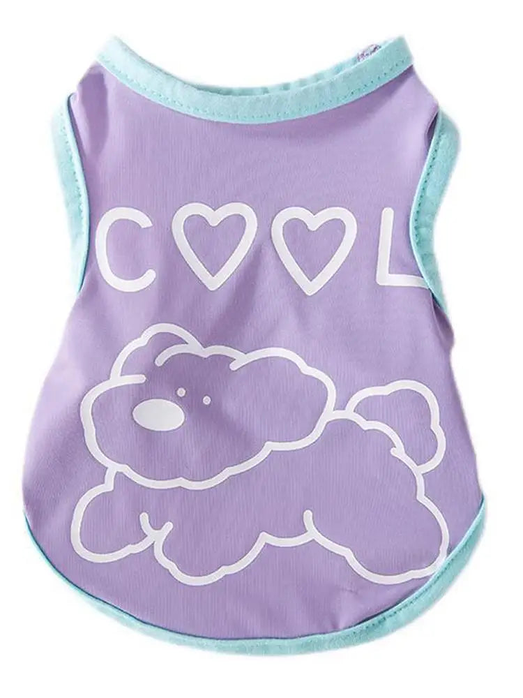 Female Dog Clothes Breathable Soft Dog Shirt Comfort Cooling Vest For Dog Small Dog Shirt Chihuahua Clothes For Daily Wear