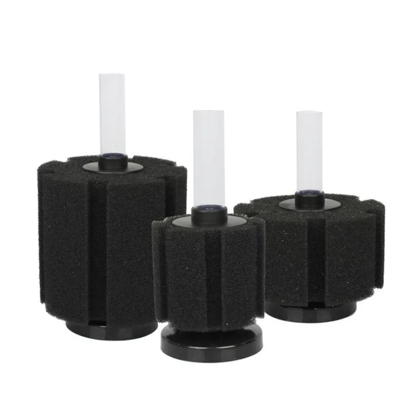 Aquarium Bio-Sponge Filter Air Pump Biochemical Filtration Noiseless Foam Bio Sponge Filter For Aquarium Fish Tank Accessories