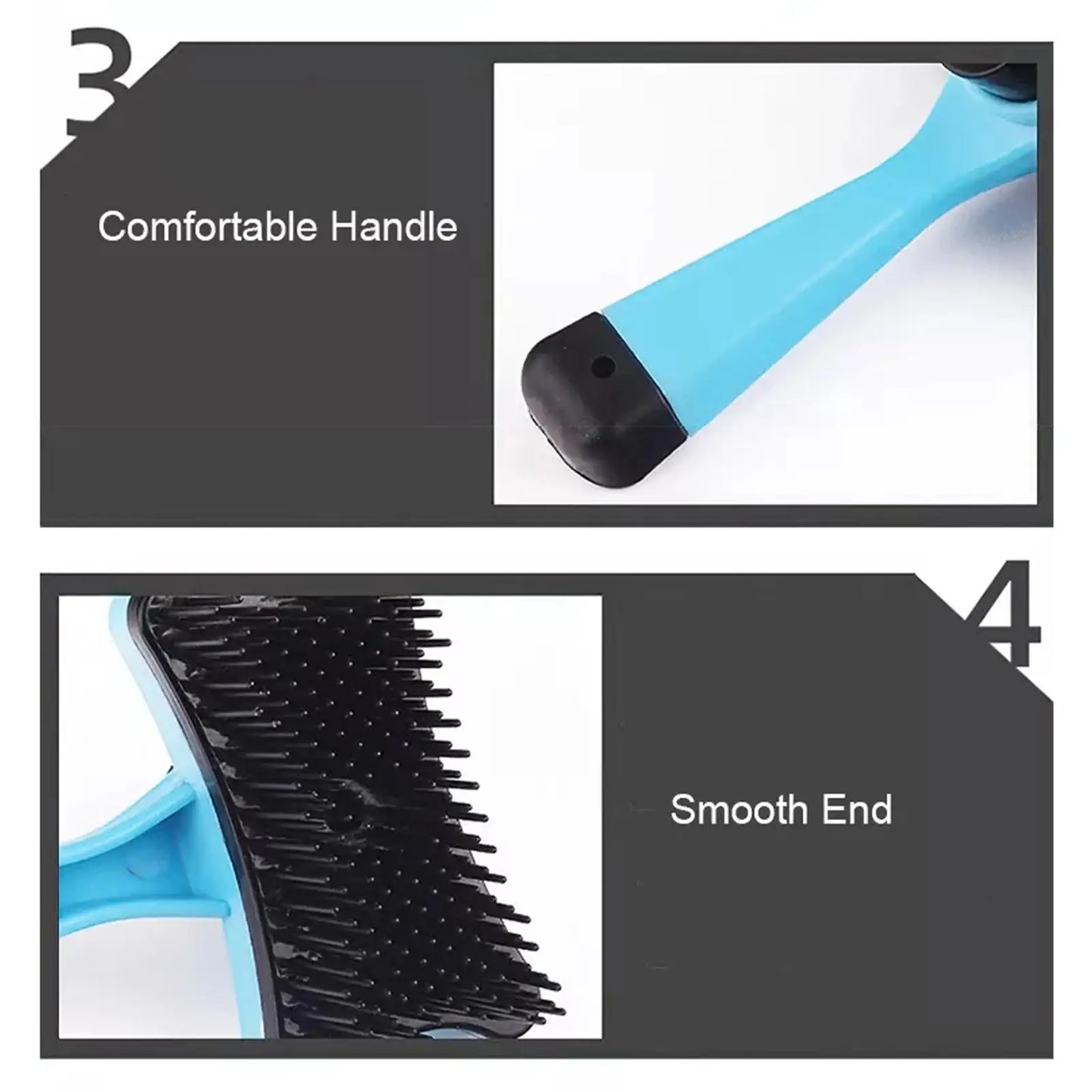 Pet Hair Removal Comb Cat Self Cleaning Brush Hair Tools Grooming Pet Accessories Puppy Cleaning Scraper Comb Remover Dog C S1I1