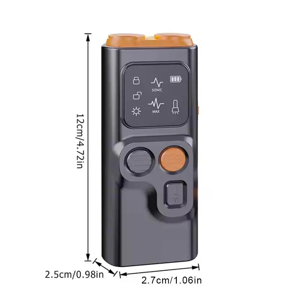 Dog Repeller Tools High-power Dog Anti Bark Deterrent LED 3 Trainer With Control 1 In Handheld Bark Flashlight Pet Device D N1B9