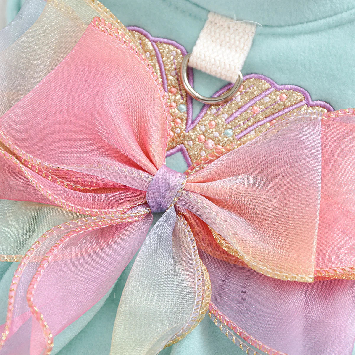 Luxury Woolen Princess Dress for Small Dogs Girl, Autumn Winter Warm Dog Clothes Yorkie Chihuahua Puppy Bowknot Skirts