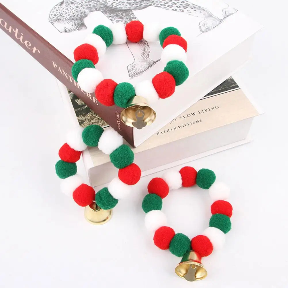 Cat Bell Collar Soft Kitten Collar Bell Fashion Pet Necklace Collar Pet Supplies For Birthday New Year Christmas Thanksgivi M6T0