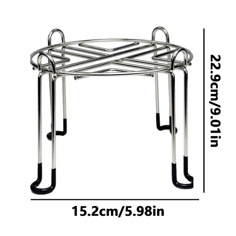 Water Filter Metal Stand Countertop Stand For Water Dispenser Detachable Tall Water Filter Stand Non-Slip Stainless Steel Stand
