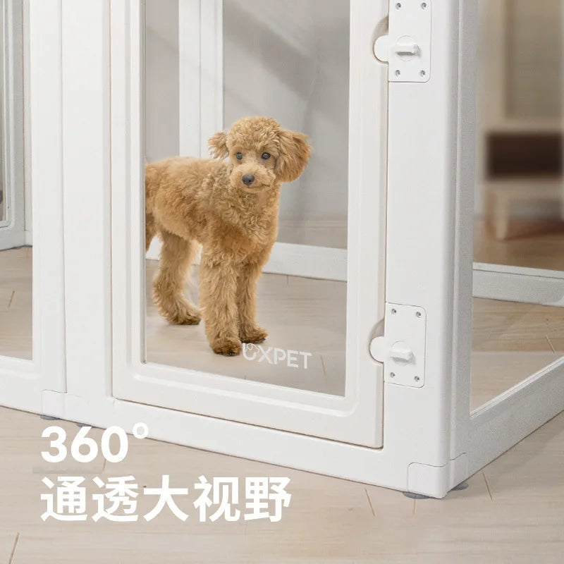 UXPET excellent small pie, transparent dog fence acrylic kennel pet indoor fence rabbit small dog cage
