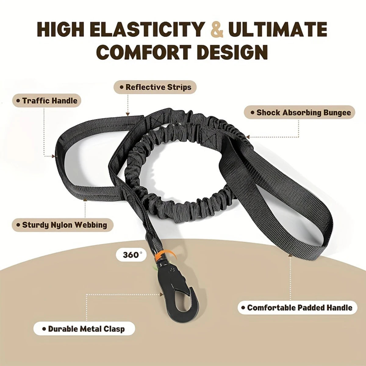 Tactical Dog Collar Leash Nylon Walking Training Pet Collar Set for Medium Large Dogs German Shepherd Dog Collar with Handle