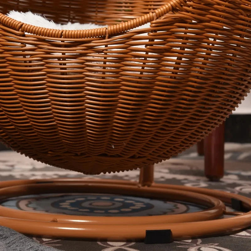 Cat and dog kennel rattan pet products Summer pet kennel cool kennel hanging cat basket four seasons universal pet mat