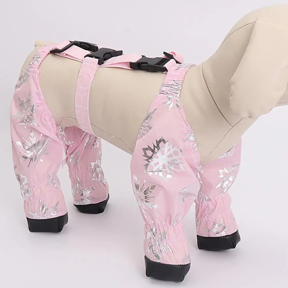 Suspender Boots For Dogs Dog Shoes For Large Dogs Waterproof Winter Snow Boots Never Lose A Bootie On Hot Or Snowy Days