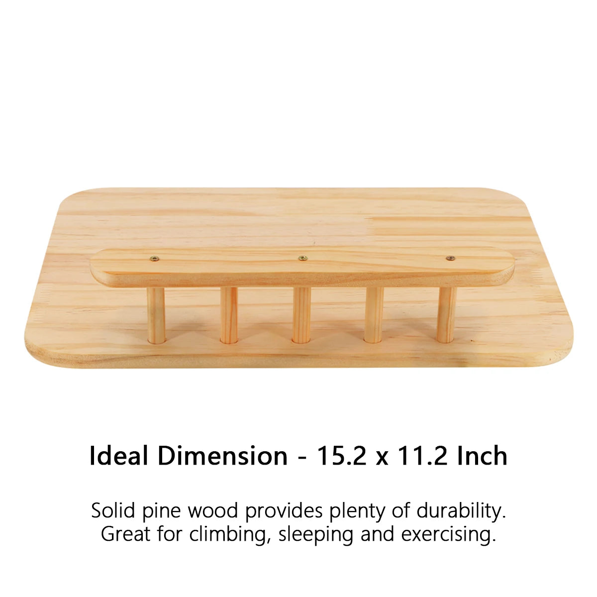 Cat Hammock Cat Climbing Shelf Cat Perch Big Platform For Pet Observing & Relaxing Cats Tree Tower Furniture With Guardrails