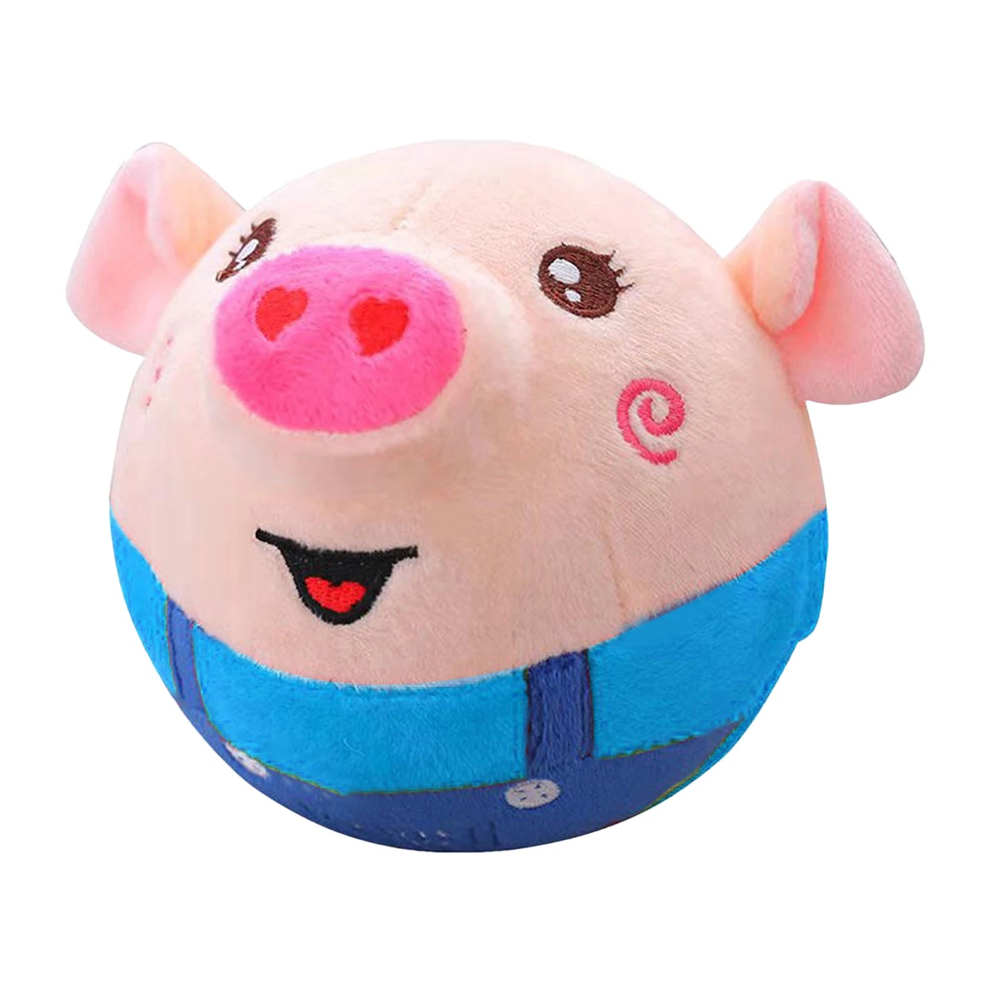 Talking Pig Toys Electric Pig Bouncing Ball Toy With Music USB Charging Pig Bouncing Jump Ball Toy For Children's Day Christmas
