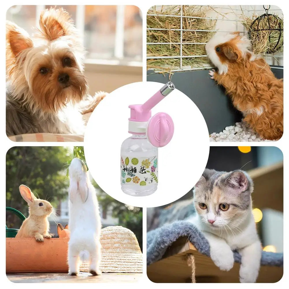 Dog Water Dispenser For Crate Leakproof Top Fill Pet Cage Auto Water Feeder Bottles No Drip Dog Kennel Water Bottle For Pets