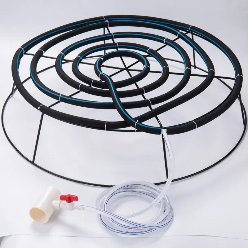 5m Aquarium Aeration Tube Oxygen Pump Hose Nanometer Pipe Aquaculture Fish Lake Fish Pond Increase Oxygen Diffuser Pipe acuario