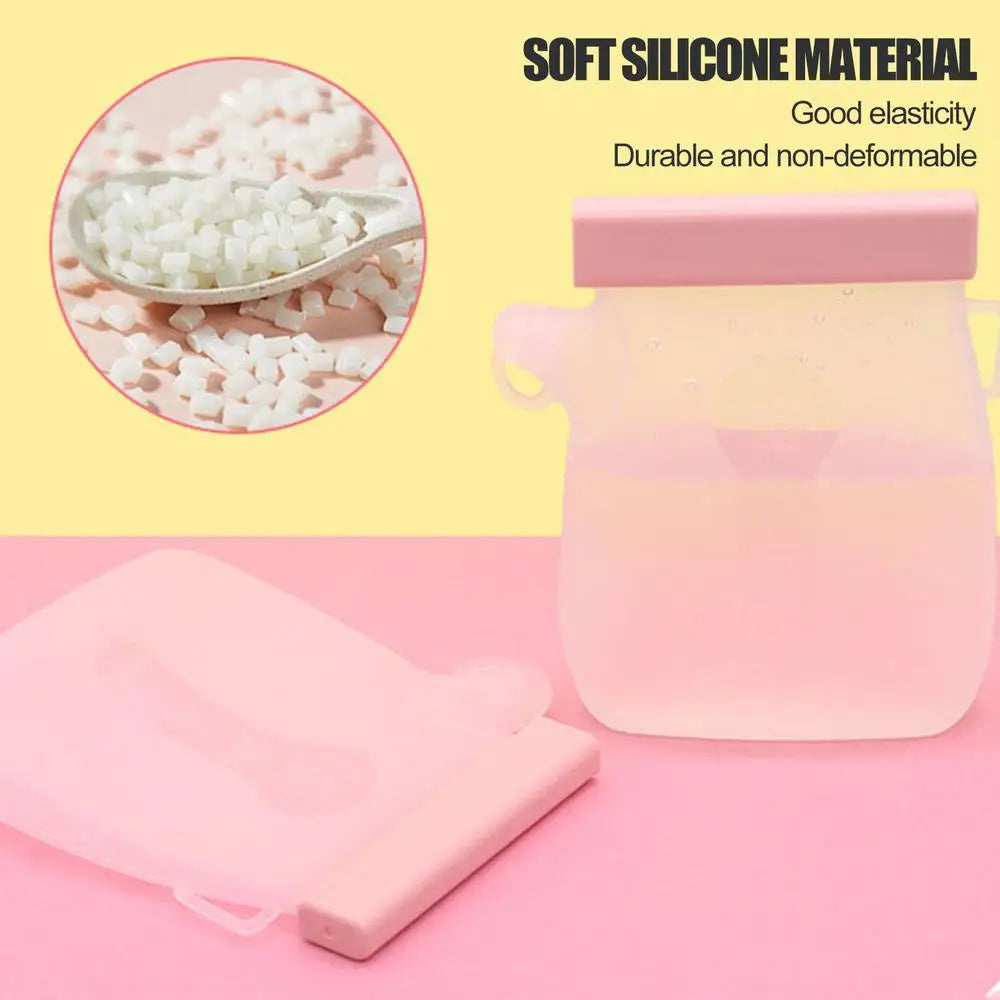 320ml Portable Dog Drinking Feeder Leak Proof Pet Silicone Water Pouches Pet Water Supplies for Dogs Cats Hiking Camping