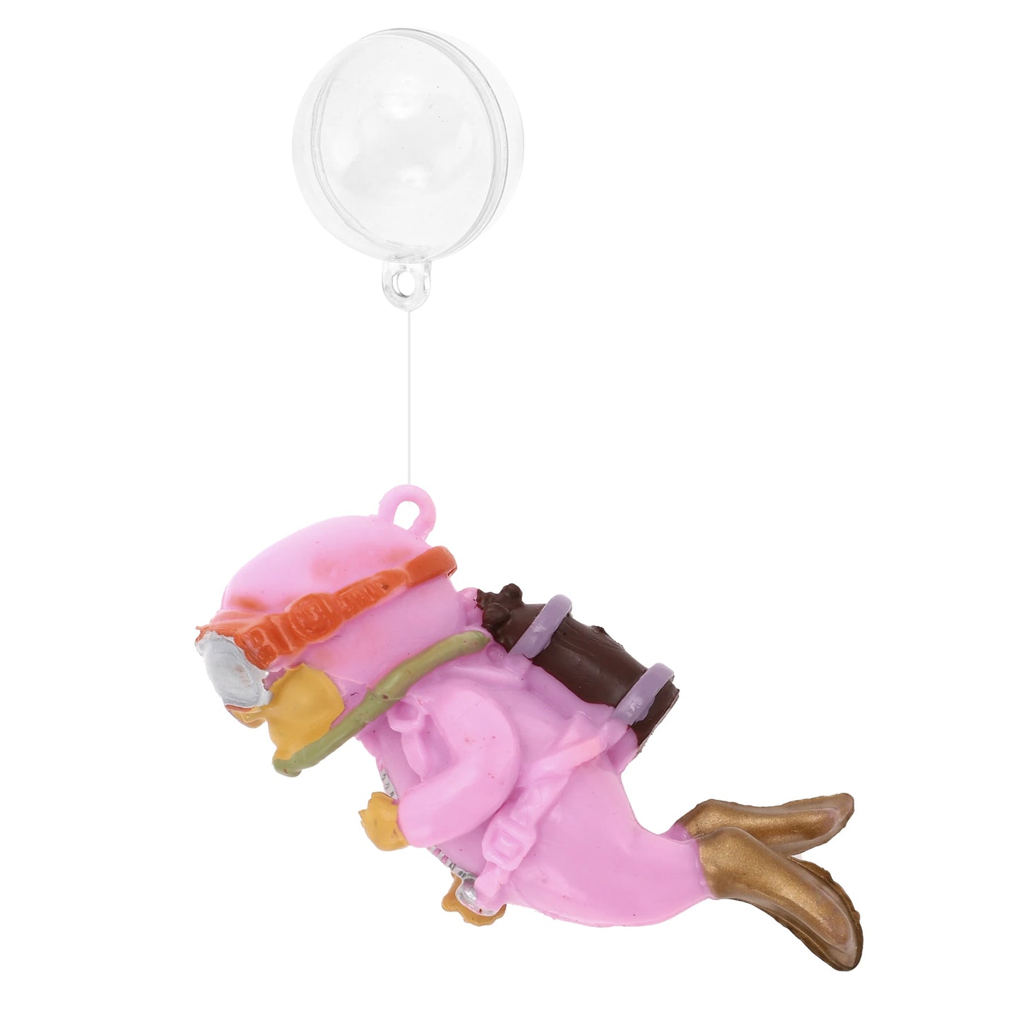 UXCELL Mini Diver Aquarium Decorations Floating Diver Aquarium Ornaments Cute Simulated Frogman Figurines Fish Tank Decor